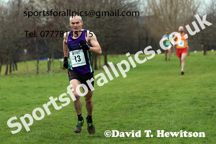 Mens 35s to 64s and, 2025 NEMAA Cross Country Champs., Acklam, Middlesbrough. Photo: David T. Hewitson/Sports for All Pics